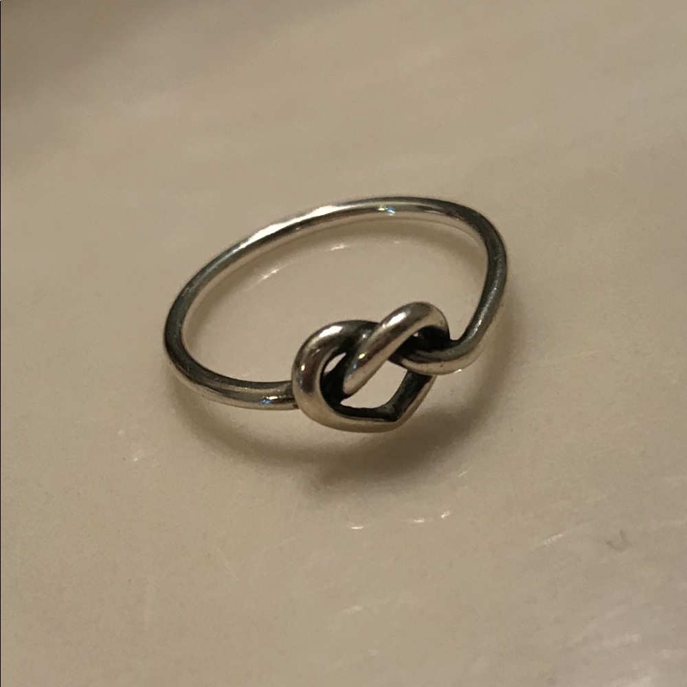 James Avery Delicate Heart Knot Ring